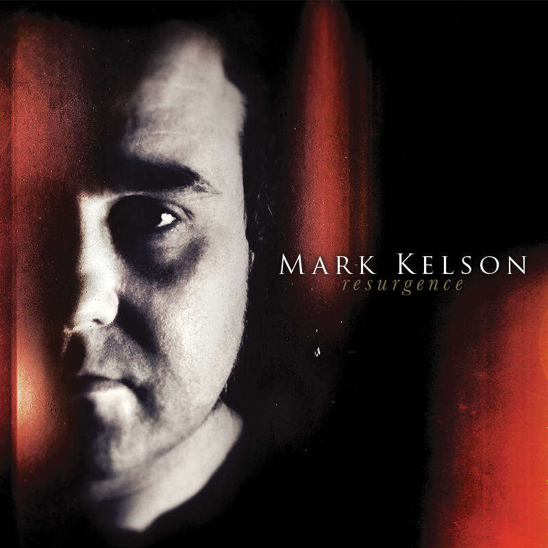 Cover art for the solo album 'Resurgence' by singer/songwriter Mark Kelson.