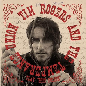 Cover art for Tim Rogers and the Temperance Union album 'Spit Polish' (2004).